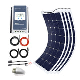 440 Watt Solar Flexible Kit w/ 40A MPPT Charge Controller (4x110W)