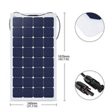 550 Watt Solar Flexible Kit w/ 40A MPPT Charge Controller (5x110W)
