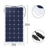 110 Watt Solar Flexible Kit w/ 20A PWM Charge Controller