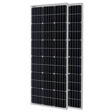 2x100 Watt 12 Volt Monocrystalline Solar Panel (2x100W, 200W)