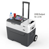 X40A Battery Charged Portable COVID-19 Vaccine Storage Fridge/Freezer 1.4 Cu.Ft. (42 Quarts)