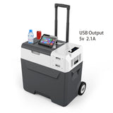 X50A Battery Charged Portable COVID-19 Vaccine Storage Fridge/Freezer 1.76 Cu.Ft. (52 Quarts)