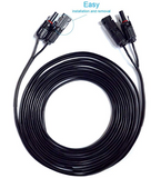 ACOPOWER 20FT Solar Extension Cable with MC4 Female - acopower